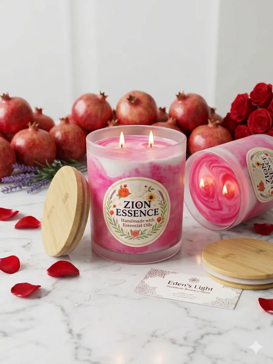 Eden’s Light | Blueberry & Thyme Artisanal Soy Candle
